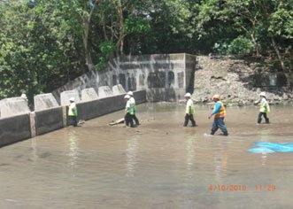 LA MESA DAM BUFFER WALLSPILLWAY REHABILITATION PROJECT